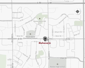 Map to Mahanaim